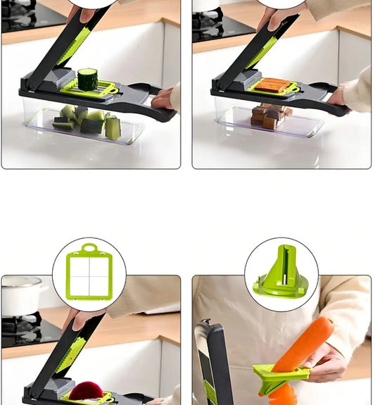 ™l Cortador de Verduras Multifuncional 14 en 1