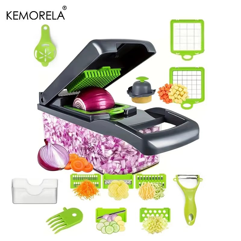 ™ Cortador de Verduras Multifuncional 14 en 1
