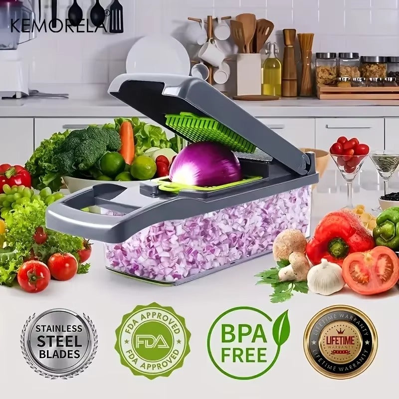 ™ Cortador de Verduras Multifuncional 14 en 1