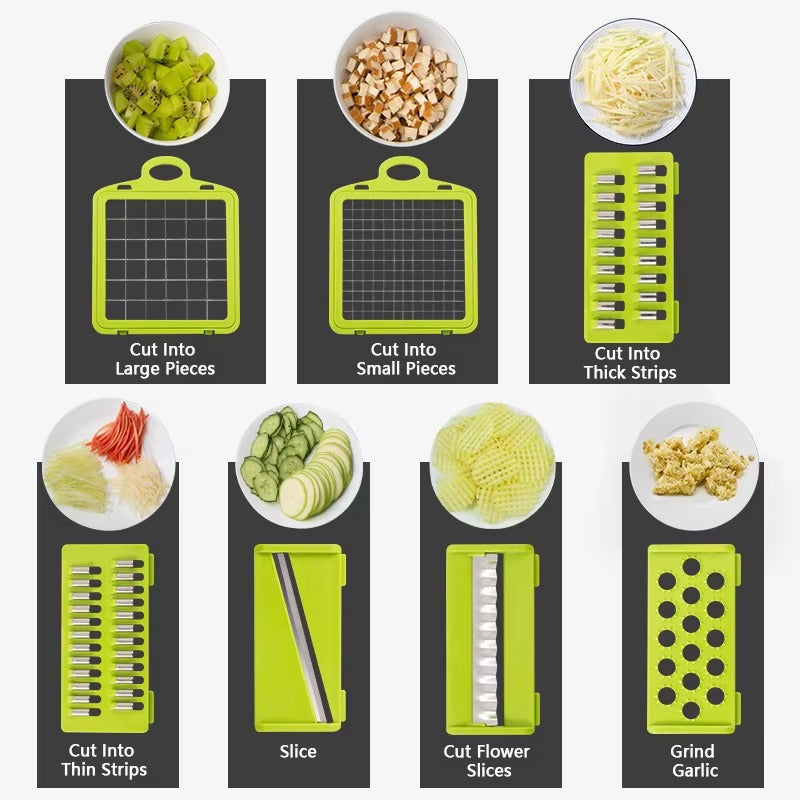 ™ Cortador de Verduras Multifuncional 14 en 1